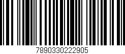 Código de barras (EAN, GTIN, SKU, ISBN): '7890330222905'