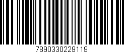 Código de barras (EAN, GTIN, SKU, ISBN): '7890330229119'