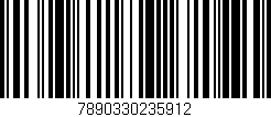 Código de barras (EAN, GTIN, SKU, ISBN): '7890330235912'