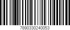 Código de barras (EAN, GTIN, SKU, ISBN): '7890330240053'