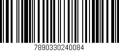 Código de barras (EAN, GTIN, SKU, ISBN): '7890330240084'