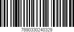 Código de barras (EAN, GTIN, SKU, ISBN): '7890330240329'