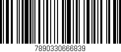 Código de barras (EAN, GTIN, SKU, ISBN): '7890330666839'