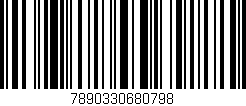 Código de barras (EAN, GTIN, SKU, ISBN): '7890330680798'