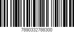Código de barras (EAN, GTIN, SKU, ISBN): '7890332788300'