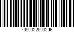 Código de barras (EAN, GTIN, SKU, ISBN): '7890332898306'