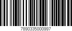 Código de barras (EAN, GTIN, SKU, ISBN): '7890335000997'