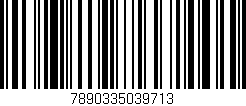 Código de barras (EAN, GTIN, SKU, ISBN): '7890335039713'
