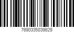 Código de barras (EAN, GTIN, SKU, ISBN): '7890335039829'