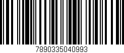 Código de barras (EAN, GTIN, SKU, ISBN): '7890335040993'