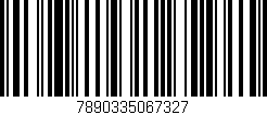 Código de barras (EAN, GTIN, SKU, ISBN): '7890335067327'