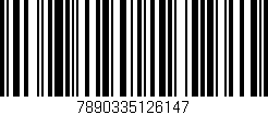 Código de barras (EAN, GTIN, SKU, ISBN): '7890335126147'