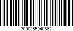 Código de barras (EAN, GTIN, SKU, ISBN): '7890355940662'