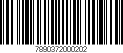 Código de barras (EAN, GTIN, SKU, ISBN): '7890372000202'