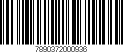 Código de barras (EAN, GTIN, SKU, ISBN): '7890372000936'