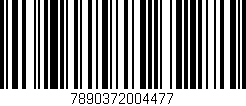 Código de barras (EAN, GTIN, SKU, ISBN): '7890372004477'
