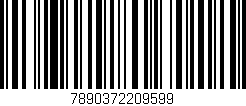 Código de barras (EAN, GTIN, SKU, ISBN): '7890372209599'