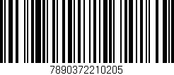 Código de barras (EAN, GTIN, SKU, ISBN): '7890372210205'