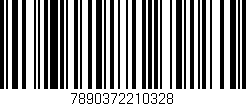 Código de barras (EAN, GTIN, SKU, ISBN): '7890372210328'
