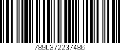 Código de barras (EAN, GTIN, SKU, ISBN): '7890372237486'