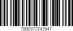 Código de barras (EAN, GTIN, SKU, ISBN): '7890372242947'