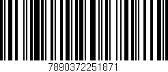 Código de barras (EAN, GTIN, SKU, ISBN): '7890372251871'
