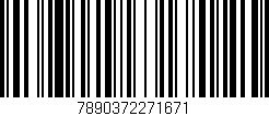 Código de barras (EAN, GTIN, SKU, ISBN): '7890372271671'