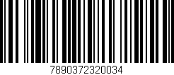Código de barras (EAN, GTIN, SKU, ISBN): '7890372320034'