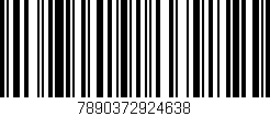 Código de barras (EAN, GTIN, SKU, ISBN): '7890372924638'