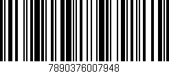 Código de barras (EAN, GTIN, SKU, ISBN): '7890376007948'