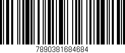 Código de barras (EAN, GTIN, SKU, ISBN): '7890381684684'