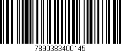 Código de barras (EAN, GTIN, SKU, ISBN): '7890383400145'