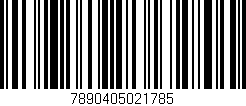 Código de barras (EAN, GTIN, SKU, ISBN): '7890405021785'