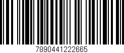 Código de barras (EAN, GTIN, SKU, ISBN): '7890441222665'