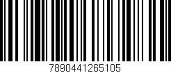 Código de barras (EAN, GTIN, SKU, ISBN): '7890441265105'