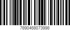 Código de barras (EAN, GTIN, SKU, ISBN): '7890468073998'