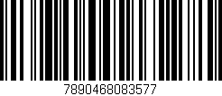 Código de barras (EAN, GTIN, SKU, ISBN): '7890468083577'