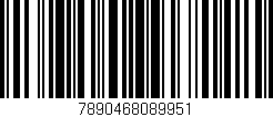 Código de barras (EAN, GTIN, SKU, ISBN): '7890468089951'