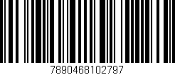 Código de barras (EAN, GTIN, SKU, ISBN): '7890468102797'