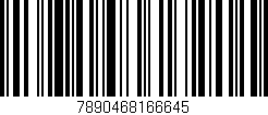 Código de barras (EAN, GTIN, SKU, ISBN): '7890468166645'