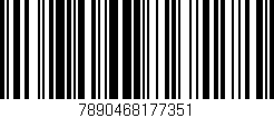 Código de barras (EAN, GTIN, SKU, ISBN): '7890468177351'