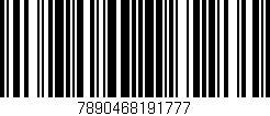 Código de barras (EAN, GTIN, SKU, ISBN): '7890468191777'