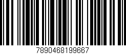 Código de barras (EAN, GTIN, SKU, ISBN): '7890468199667'