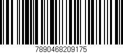 Código de barras (EAN, GTIN, SKU, ISBN): '7890468209175'