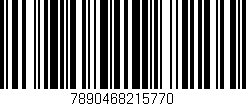 Código de barras (EAN, GTIN, SKU, ISBN): '7890468215770'