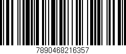 Código de barras (EAN, GTIN, SKU, ISBN): '7890468216357'