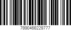 Código de barras (EAN, GTIN, SKU, ISBN): '7890468229777'