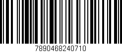 Código de barras (EAN, GTIN, SKU, ISBN): '7890468240710'