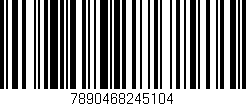 Código de barras (EAN, GTIN, SKU, ISBN): '7890468245104'