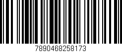Código de barras (EAN, GTIN, SKU, ISBN): '7890468258173'